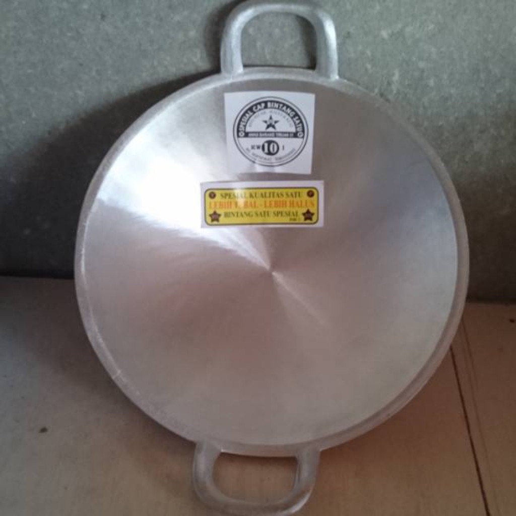 Jual Katel Ukuran No. 10 - Wajan Cekung (Wok Pan) - Cap Bintang Satu ...