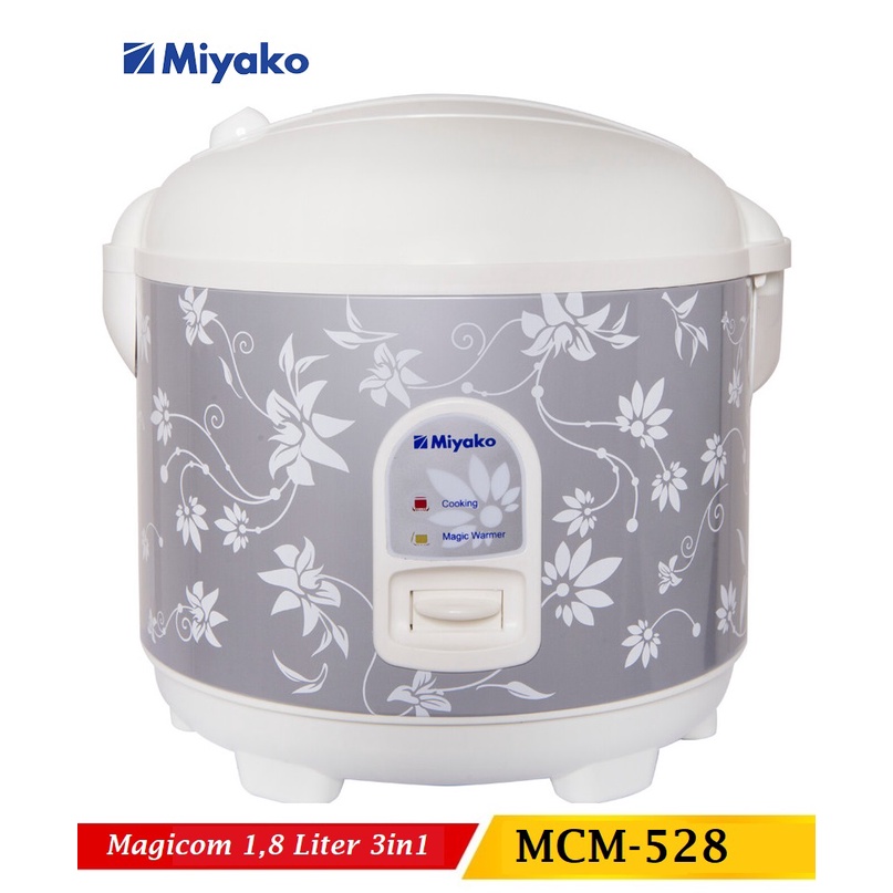 Jual Magicom Miyako MCM-528 Rice Cooker 1.8 Liter 3in1 Magicom Penanak ...