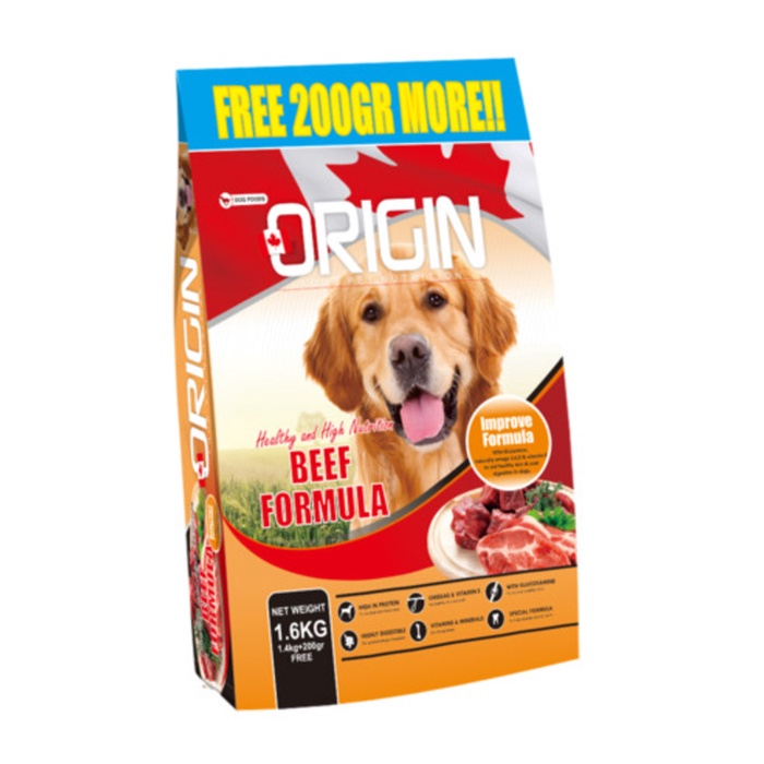 Jual Origin Dog Dry Food 1.6kg Shopee Indonesia