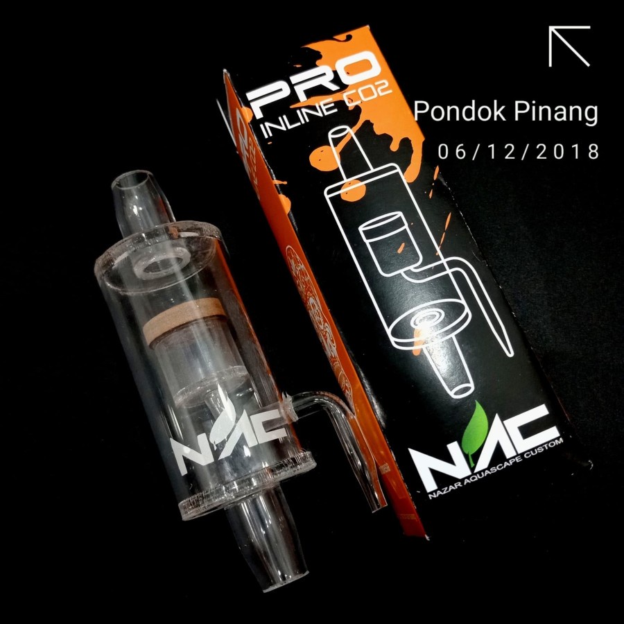 Jual PRO INLINE CO2 NAC 12/16 DIFFUSER CANISTER AQUARIUM AQUASCAPE ...