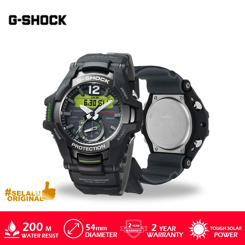 【新品㉜】G-SHOCK　GR-B100-1A3DR Đồng hồ G-Shock GRAVITYMASTER 53.8 mm Nam GR-B100-1A3DR giá rẻ