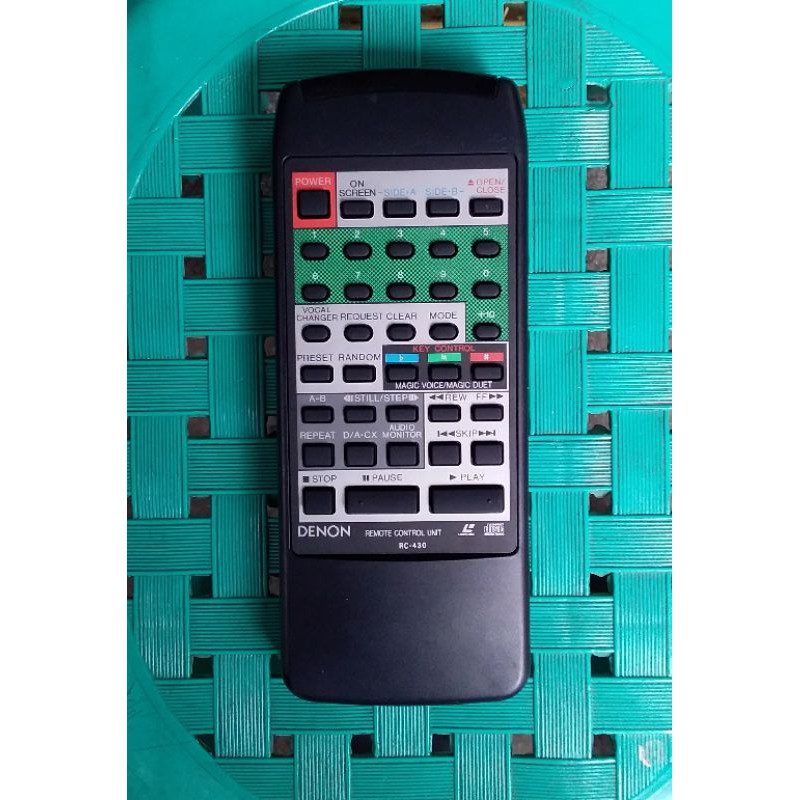Jual REMOTE CONTROL DENON UNIT RC-430 | Shopee Indonesia