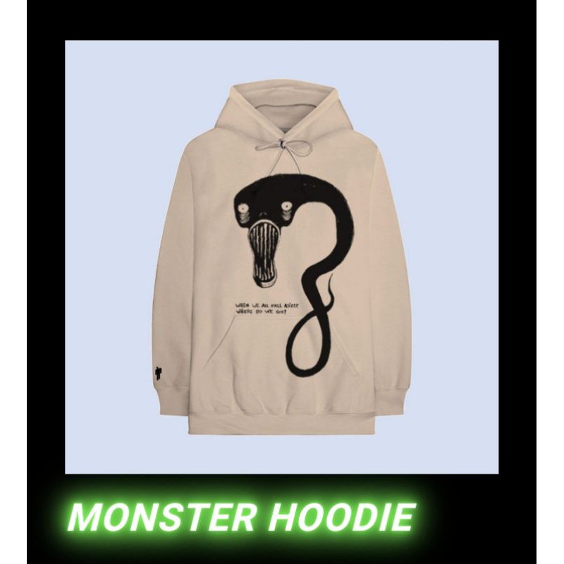 Billie eilish merch monster hoodie sale