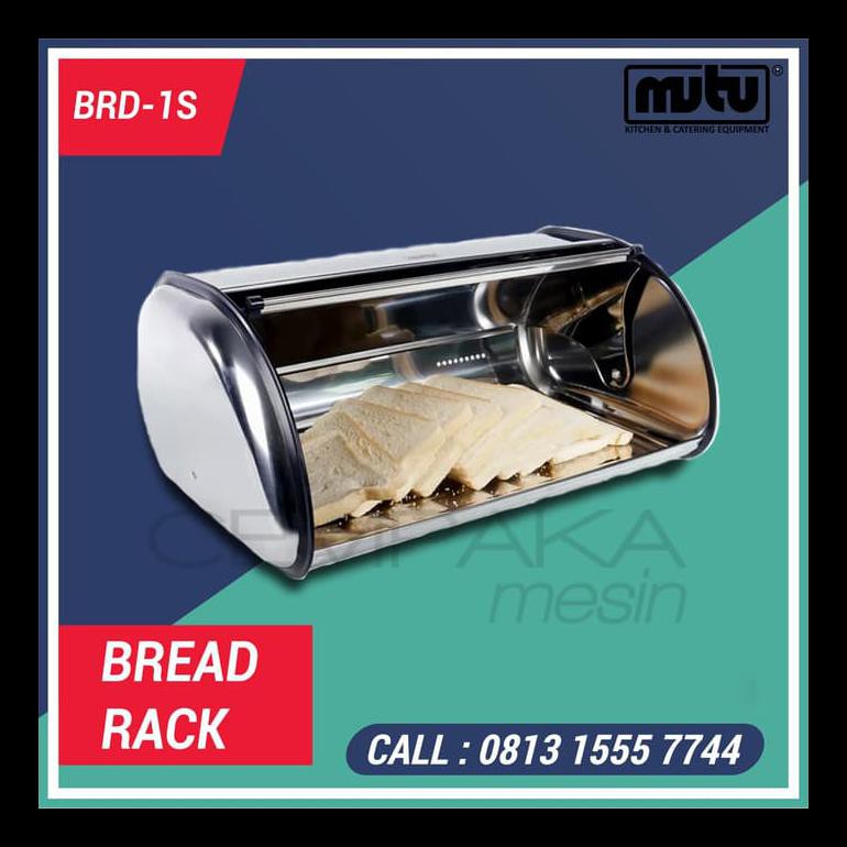 Jual TEMPAT ROTI TAWAR KUE KERING STAINLESS BREAD RACK MUTU BRD-1S ...