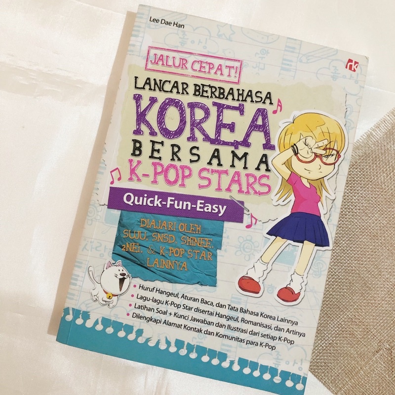 Jual Panduan Terpadu Belajar Bahasa Korea Hangeul Lengkap Praktis ...