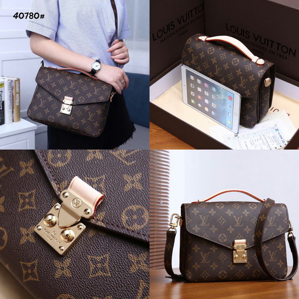 Jual Tas LV Louis Vuitton Pochette Metis 40780 UIO 101 batam impor