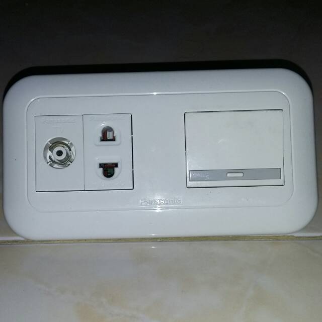 Jual Saklar Besar + Stop Kontak Universal + Antena TV Socket Outlet ...