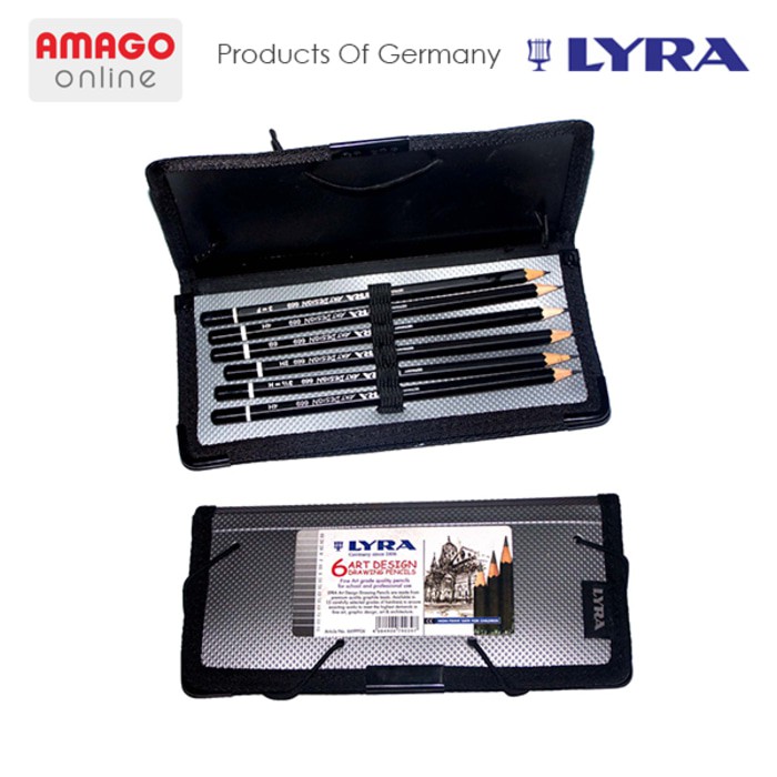 Jual LYRA Rembrandt Art Design - W/ Case - Pensil Lukis - Grade B 2B 3B ...