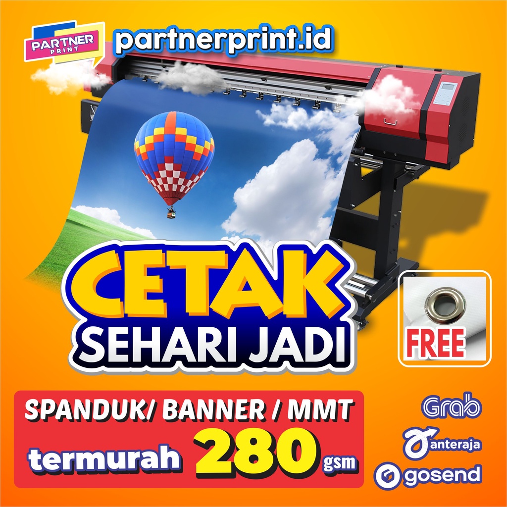 Jual Cetak Spanduk Banner Murah 280 Gr | Shopee Indonesia