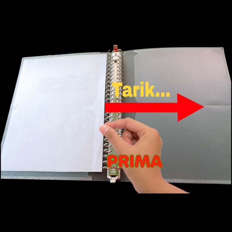 Jual MAP BINDER A5 REPLACEABLE COVER (Gambar Cover bisa diganti ...