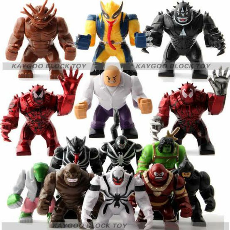 Jual Big Figure Super Hero Mainan Venom War Machine Thanos Hulk Thor