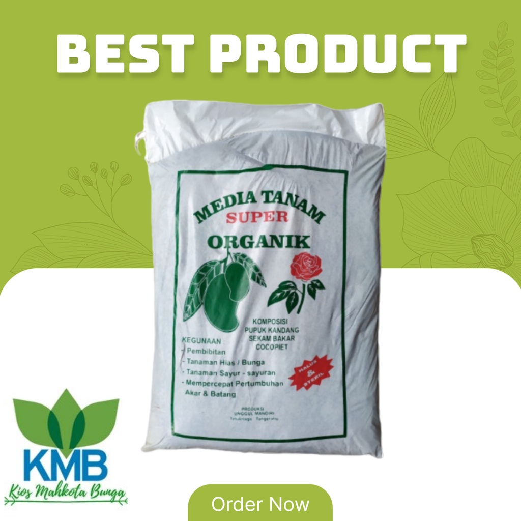 Media Tanam Organik 8Kg ,only GOSEND/ GRAB 48b