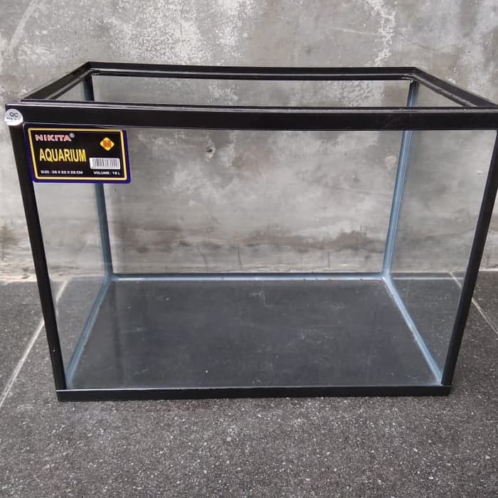 Jual akuarium aquarium nikita star size m 36 x 22 x 26 cm 18 liter
