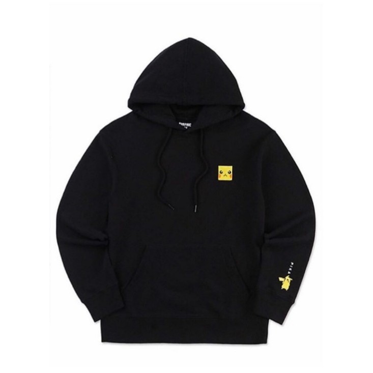 SPAO x Pokemon Pullover Hooded Black PIKA