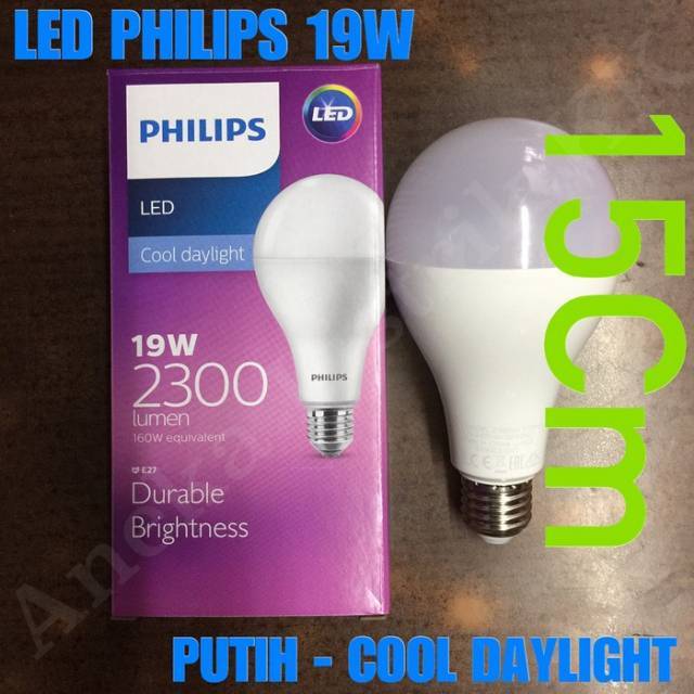 Jual Lampu LED PHILIPS 19W PUTIH WHITE PROMO TERMURAH PHILIPS 19Watt 19 ...