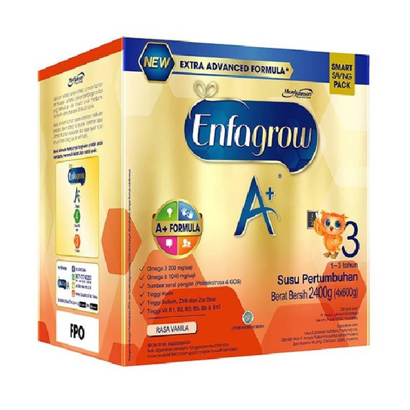 Jual Susu Formula Enfagrow A+ 3 Vanila [2400gr] | Shopee Indonesia