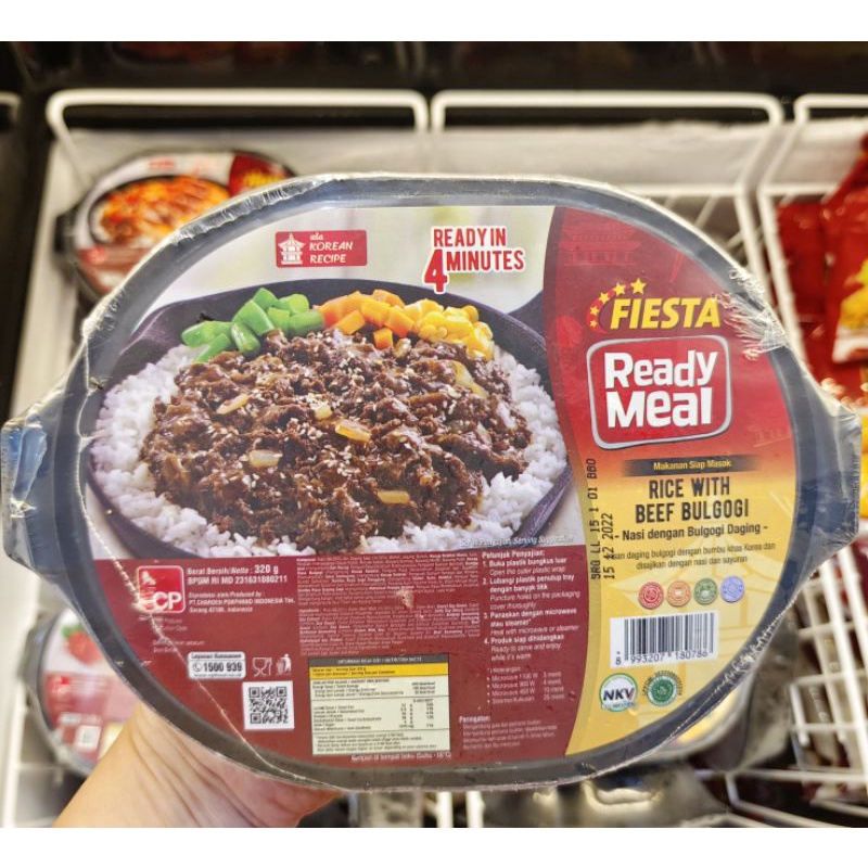 Jual Fiesta Ready Meal Beef Bulgogi with Rice 320g (Korean Recipe ...