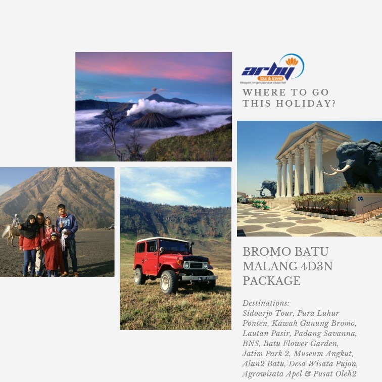 Jual PAKET WISATA BROMO BATU MALANG (4 HARI 3 MALAM) | Shopee Indonesia