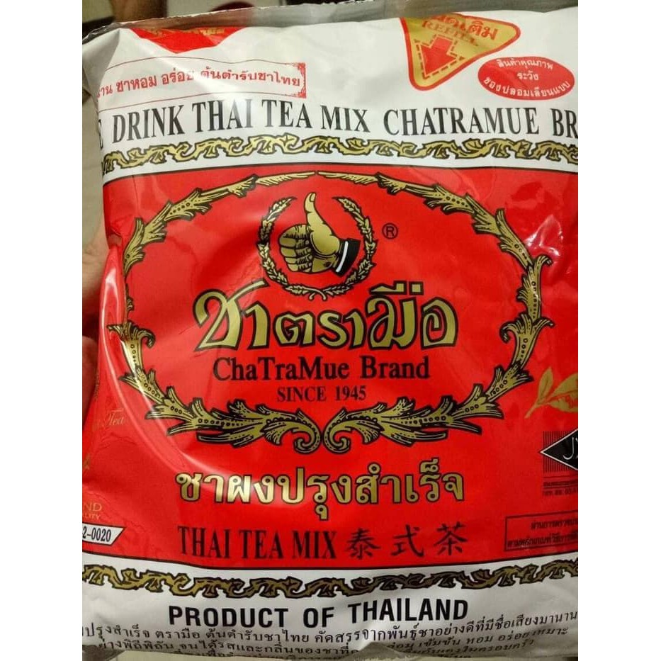 Jual CHATRAMUE NUMBER ONE THAI TEA MIX 400G BPOM | Shopee Indonesia