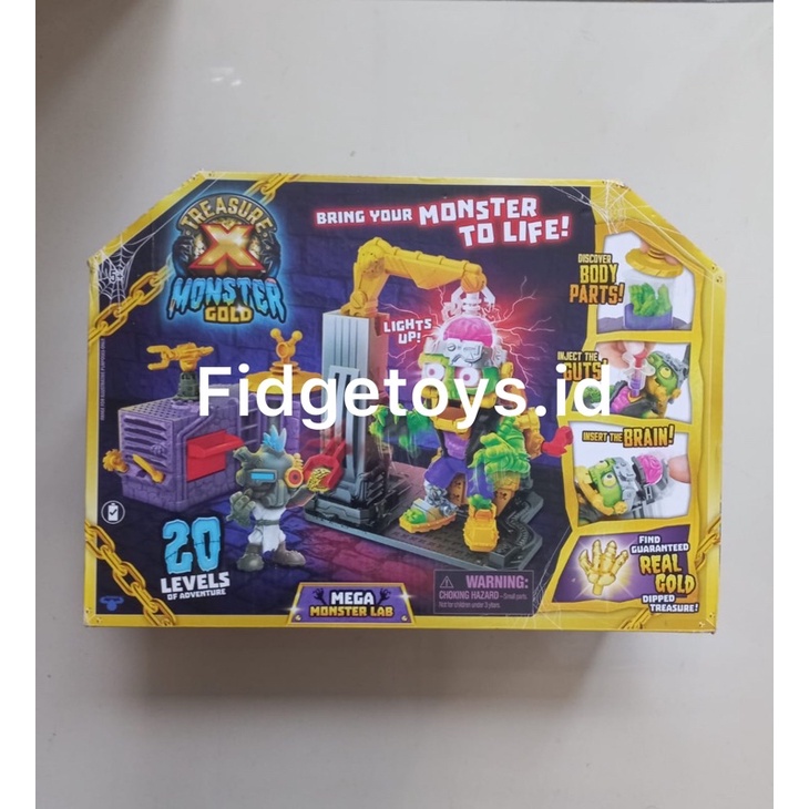 Jual Treasure X Series 6 Monster Gold - Mega Monster Lab | Shopee Indonesia