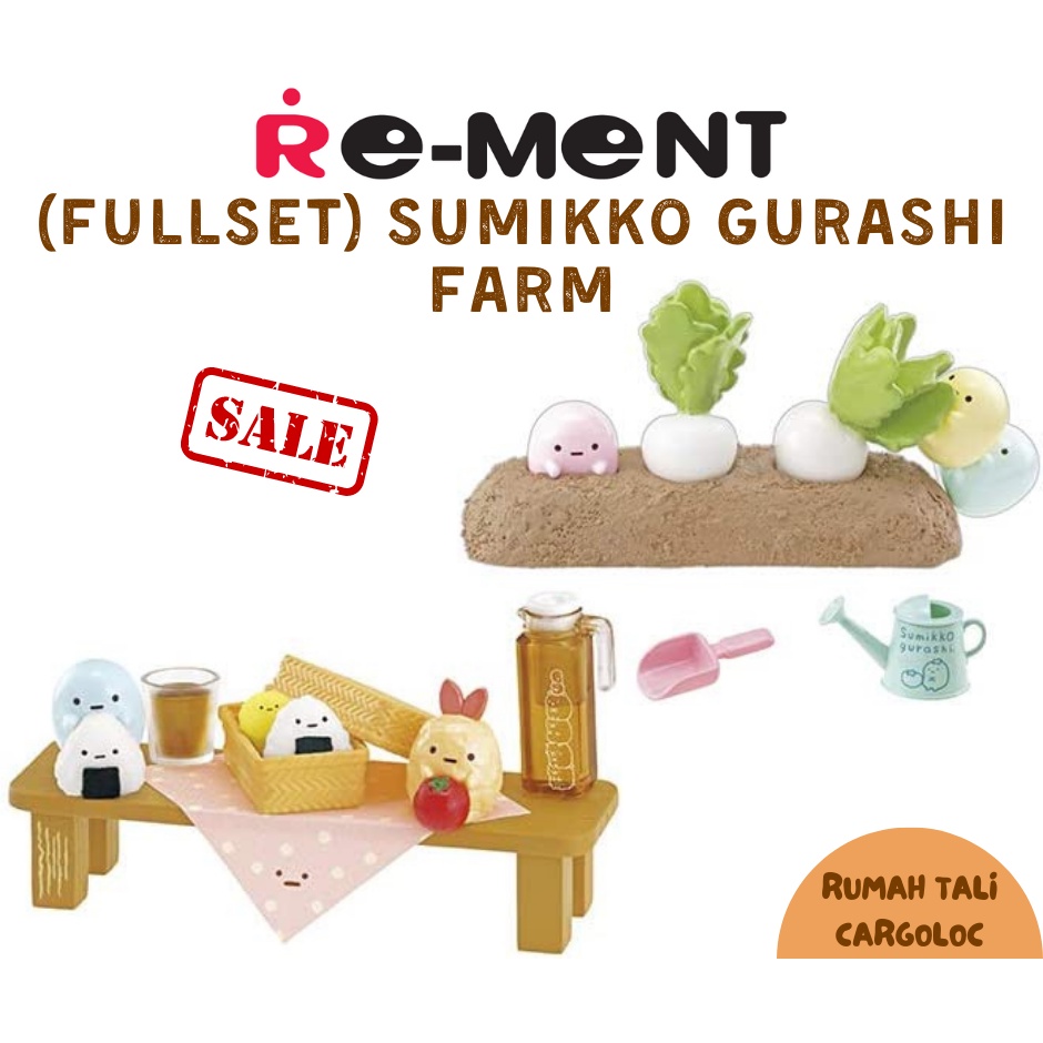 Jual Mainan Miniatur RE-MENT FULLSET SUMIKKO GURASHI FARM (JAPAN ...