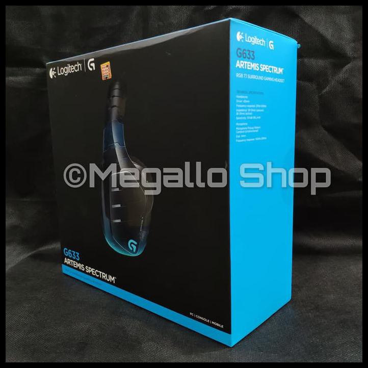 Jual Logitech G633 Artemis Fire Gaming Headset Garansi Resmi - Hitam ...