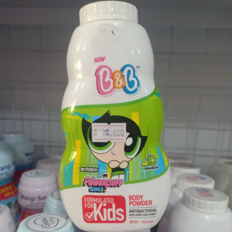 Jual B&B Kids Body Powder 150Gr Powerpuff Girl Dan Twetty | Shopee ...