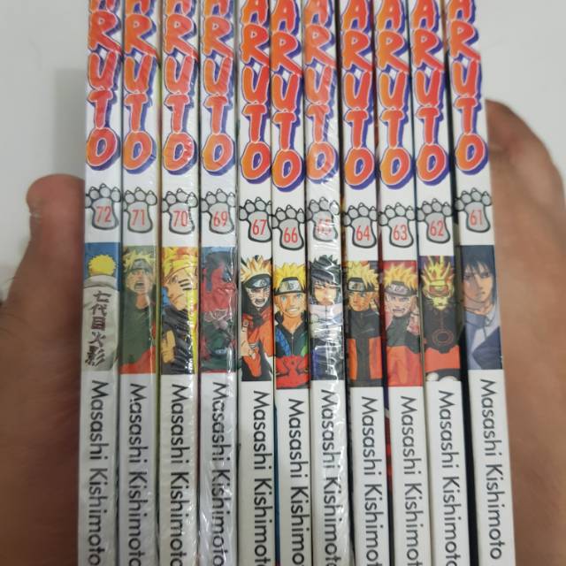 Jual Komik Naruto Set Vol 61-72 Tidak Boleh Cabutan | Shopee Indonesia