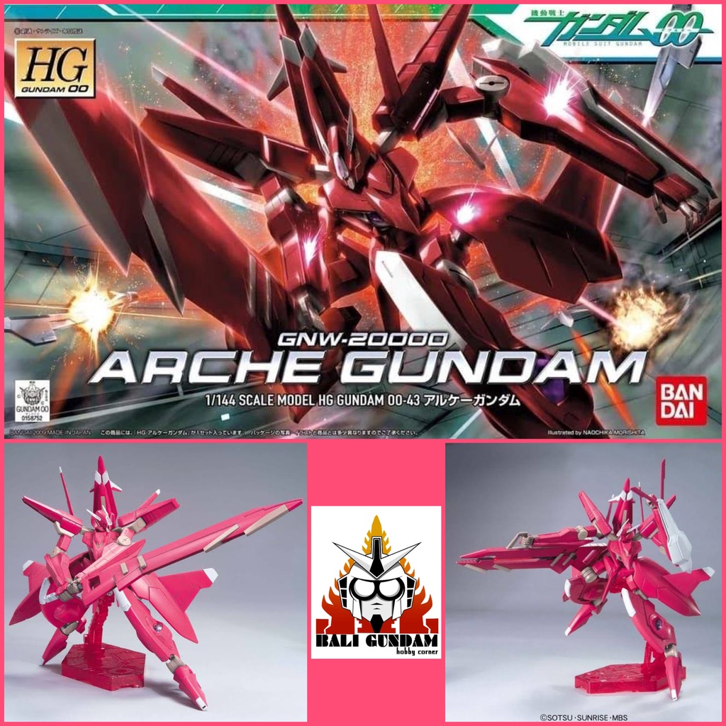 HG 1 144 GNW 20000 ARCHE GUNDAM Bali Gundam Hobby Corner Bandai Original