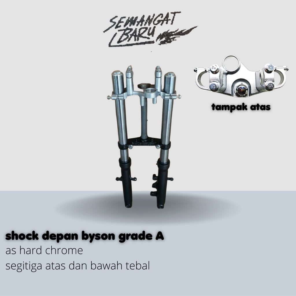 Jual shock depan byson grade A motor custom Shopee Indonesia
