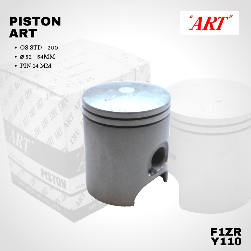 Jual Seher Piston ART yamaha F1 F1ZR fizr Y110 pin 14 os std 200