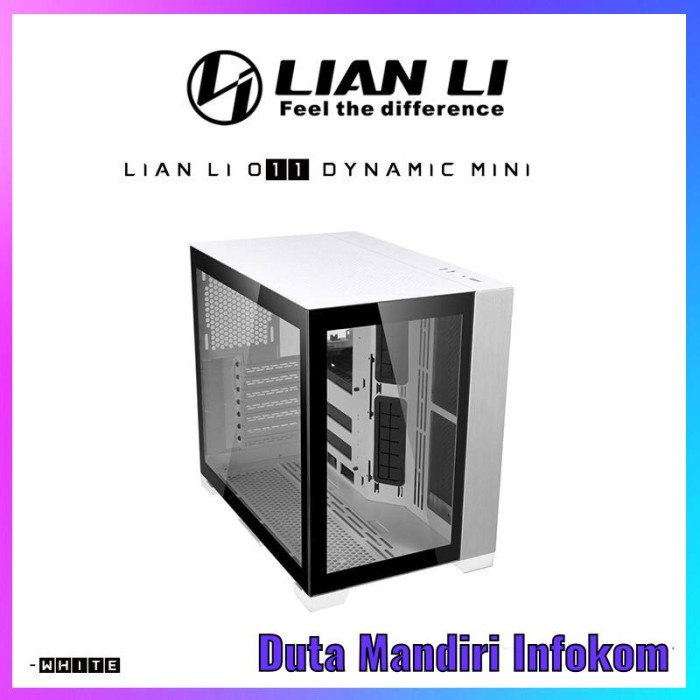 Jual Casing Lian Li O11 Dynamic Mini White I Black I Snow M-Atx