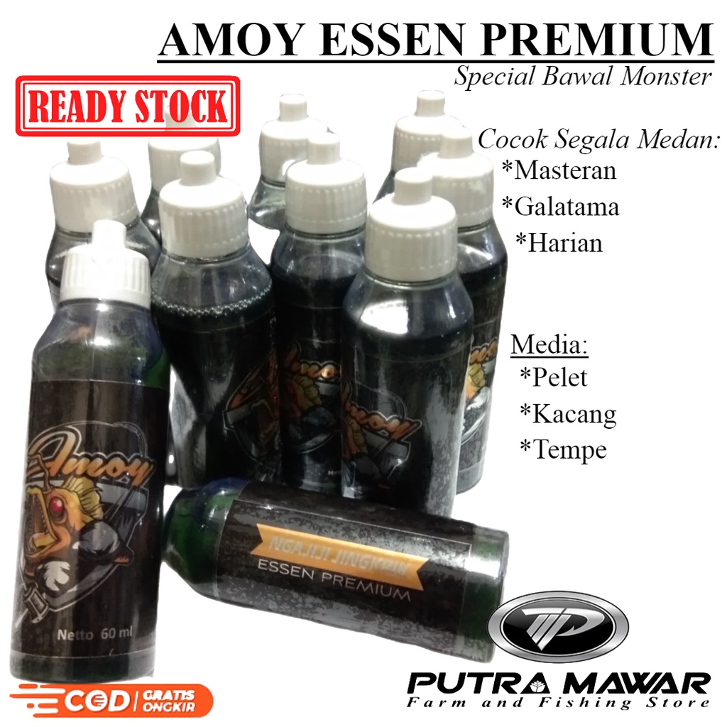 Jual Esen Ikan Bawal Babon Amoy Essen Premium 30ml Dan 60ml Paling ...