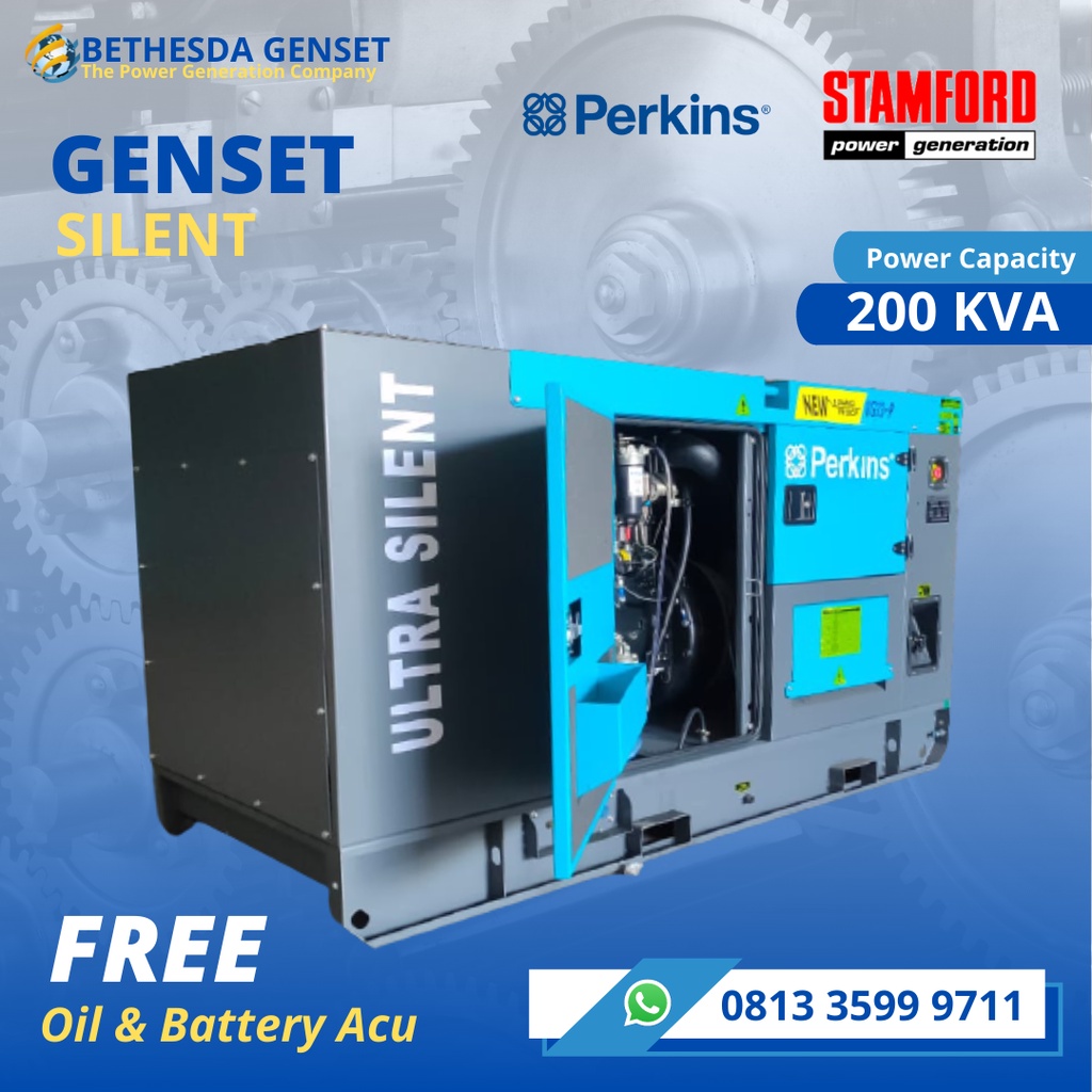 Jual Jual Genset 200 Kva Perkins Supplier Genset Surabaya | Shopee ...