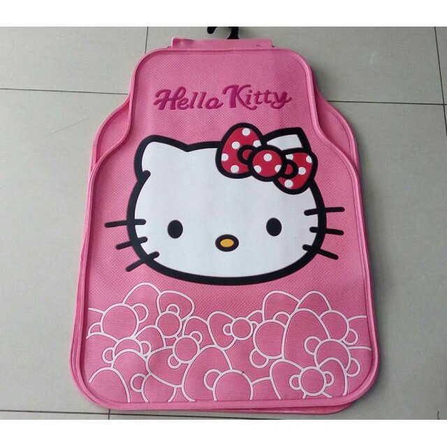 Jual Karpet Karet Hello Kitty Pink - Kepala Besar | Shopee Indonesia