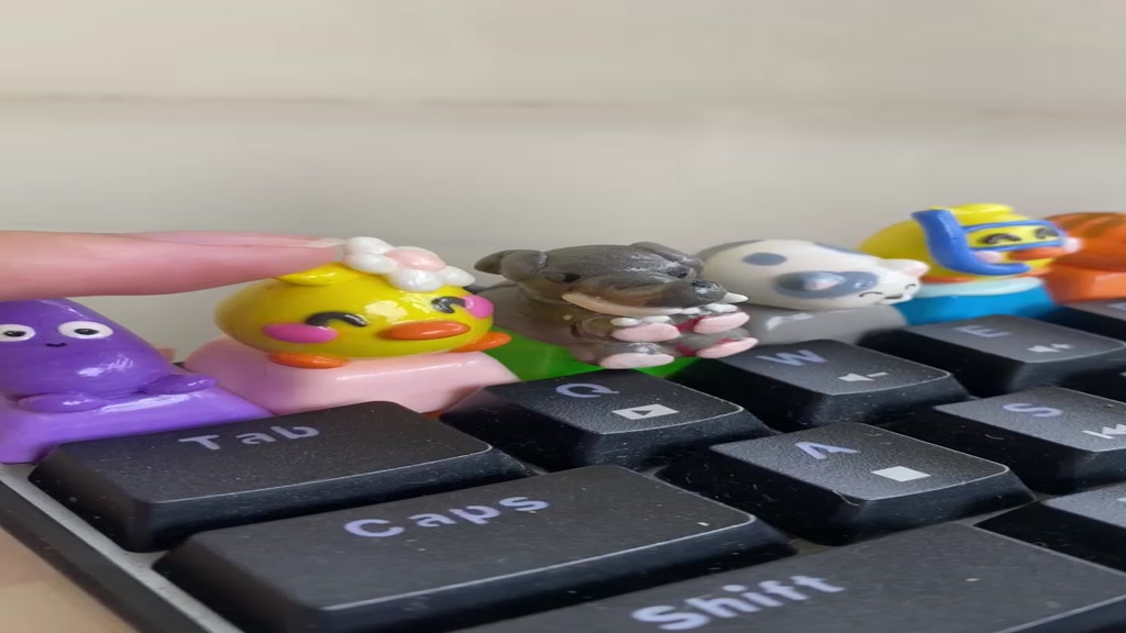 Jual Artisan Keycap Air Dry Clay Handmade | Keycaps R4 | Cute Duck ...