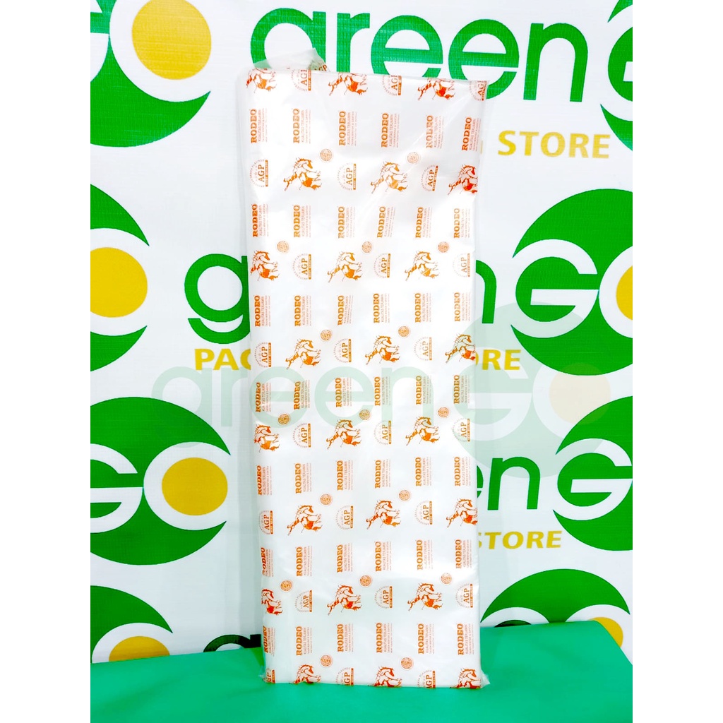 Jual PLASTIK PE BENING 40X60 50X75 325GR RODEO TAHAN MINYAK KANTONG ...