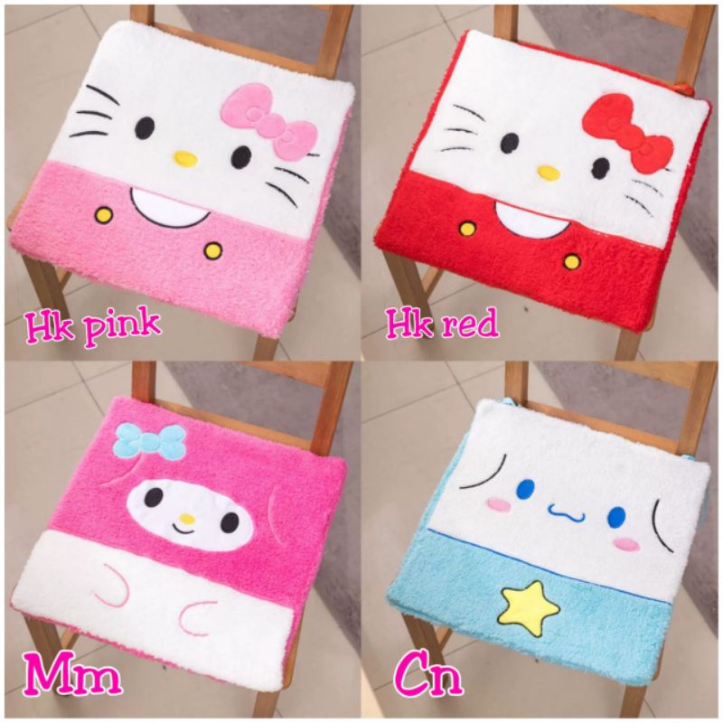 Jual Alas Kursi Alas Duduk Hello Kitty My Melody Kuromi Cinnamoroll ...