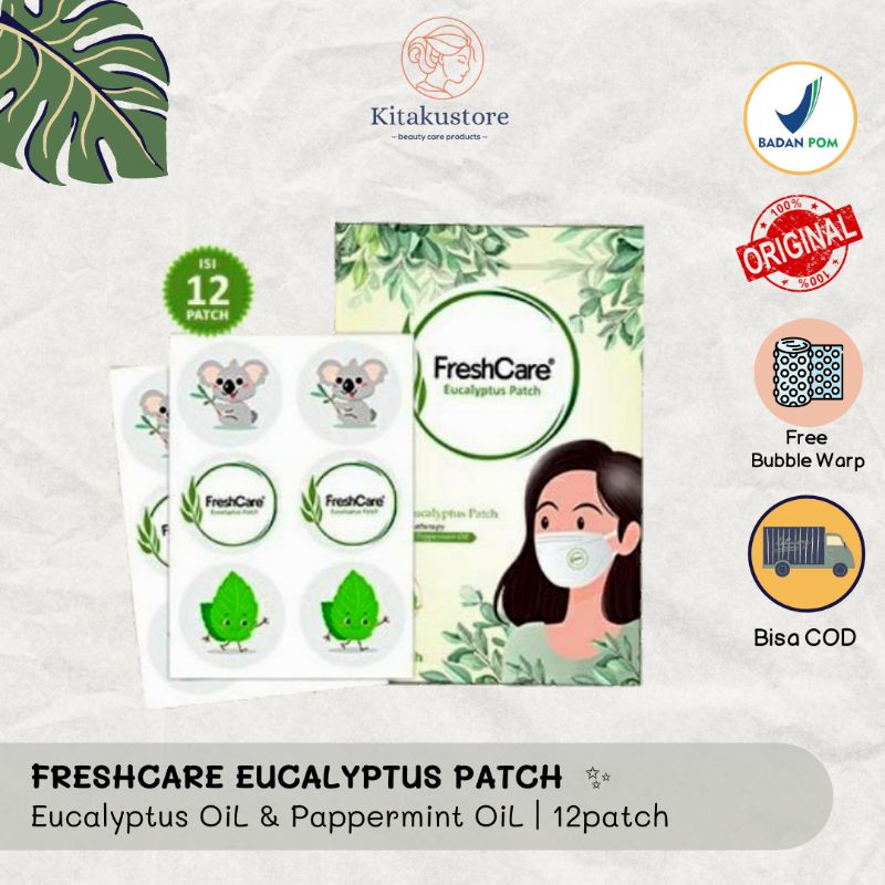 Jual [READY] FRESHCARE EUCALYPTUS PATCH ISI 12 | Shopee Indonesia