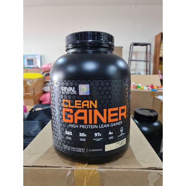 Jual Rival Nutrition Clean Gainer 5lb 5lbs Weight Gainer Mass Lean