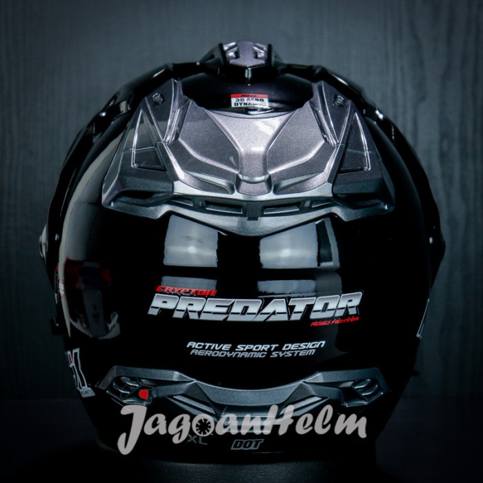Jual Nhk Helm Predator Crypton Solid New Double Visor Termurah | Shopee ...