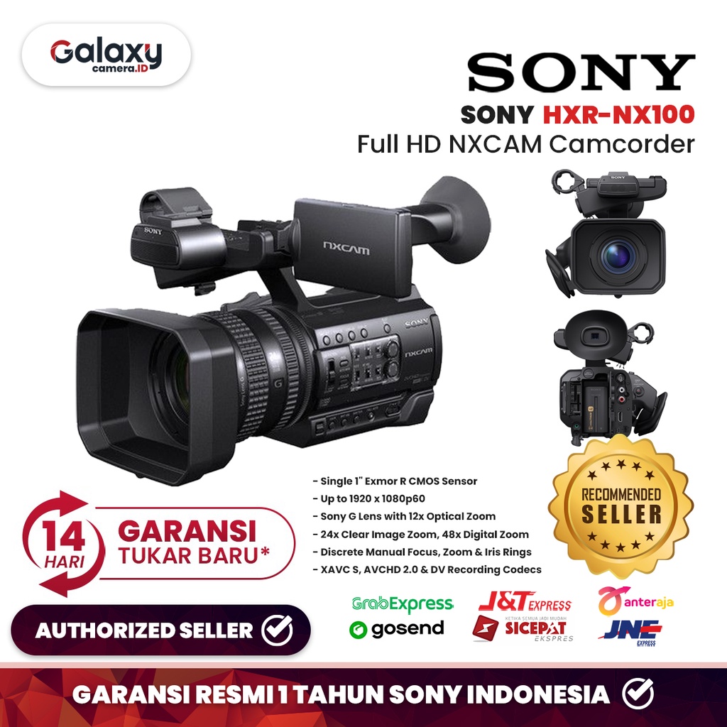 Jual Sony HXR-NX100 Camcorder | Shopee Indonesia