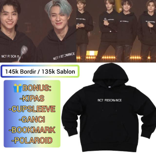 Hoodie nct resonance discount shopee