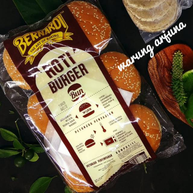 Jual Roti Burger Wijen Shopee Indonesia 3991