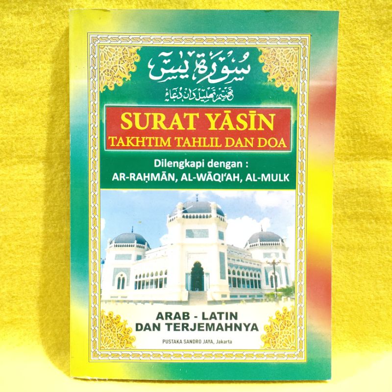 Jual Surat Yasin Takhtim Tahlil Dan Doa Huruf Arab Latin Shopee