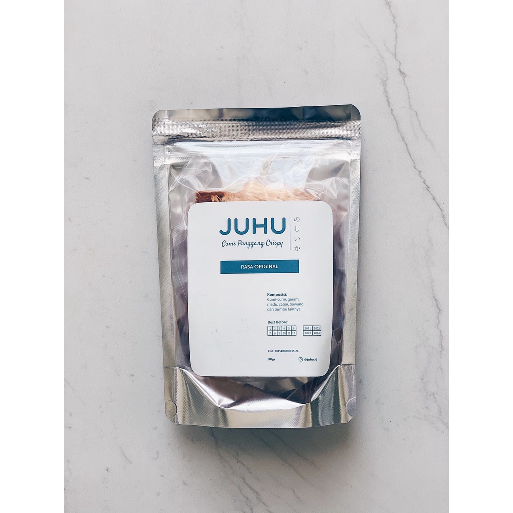 Jual JUHU Cumi Panggang Crispy / Crispy Dried Squid/ Snack Cumi/Juhi