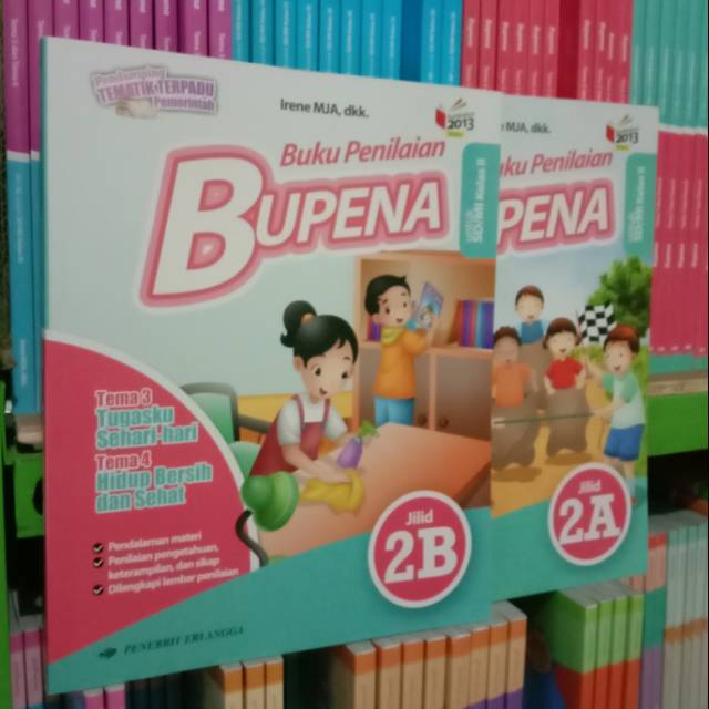 Jual Paket Bupena 2A dan 2B kelas 2 SD/Mi K13N Revisi Erlangga | Shopee ...