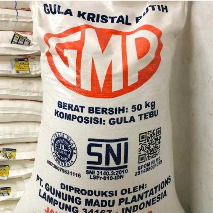 Jual Gula Pasir Kristal Putih Gmp 50kg Shopee Indonesia 7865