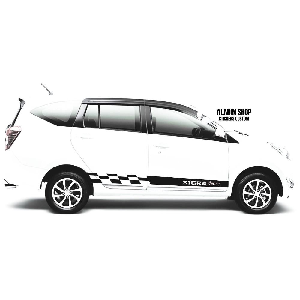 Jual list side striping sticker sigra stiker sigra sticker mobil ...