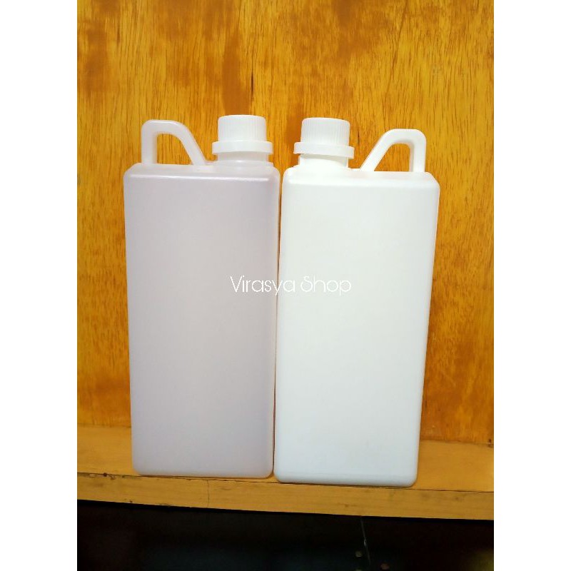 Jual Jerigen 1 liter Segel Kecil tinggi HDPE botol madu Jerry can Madu ...